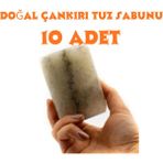 Doğal Çankırı Tuz Sabunu - 10 ADET