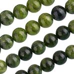Doğal Değerli Taş Boncuklar Tayvan Yeşim Matlaştırılmış Buzlu ve Cilalı Yuvarlak 4 mm 6 mm 8 mm 10 mm Yeşil Set Gevşek Takı Taşı Takı Tasarımı El İşi Aksesuarları İnci Kolye (10 mm, 12 Adet Cilalı)