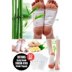 Doğal Detoks Ve Stres Azaltma - 50 Adet Bambu Sirkesi Ayak Maskesi İle Zindeliğinizi Artırın Bant