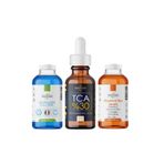 Doğal Eczane Tca Peeling %30 Vitamin C Serum Neutralize Solüsyon 130 ml = Üçlü Set