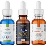Doğal Eczane Tca Peeling%30 Serum Üçlü Set 90 ml