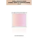 Doğal Görünümlü, 3 Farklı Renk Tonu İçeren, Uzun Süre Kalıcı Allık Cotton Mix Blush (No.2)