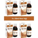 Doğal Hint Yağı 4 x 50 ml