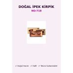 Doğal İpek Takma Kirpik No:718 – Hafif, Doğal Görünüm, Yeniden Kullanılabilir İpek Kirpik