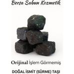 Doğal Ismit Sürme Taşı 50GR, Cilt ve Göz Bakımı Için Saf ve Katkısız - Ahşap