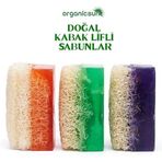 Doğal Kabak Lifli Ardıç Katranı Sabunu 120 Gr X 2 Adet Tüm Cilt Tipleri İçin Antiseptik Yenileyici Etkili