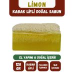 Doğal Kabak Lifli Limon Özlü Doğal Sabun (120 Gr) - Bialife