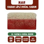Doğal Kabak Lifli Nar Özlü Doğal Sabun (120 Gr) - Bialife