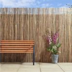 Doğal Kamış Hasır Çit 1m x 3m Doğal Bambu -Bahçe Çiti