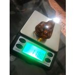 DOĞAL KAYA DAMLA KEHRİBAR KOLYE UCU OTANTİK GÜMÜŞ APARATLI 11,8 Gram