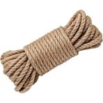 Doğal Kendir Jut Urgan Halat Ip Dekoratif (8 Mm.) 5 Metre - 8 mm 5 m
