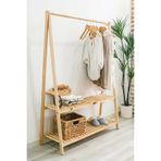 Doğal Life Konfeksiyon Elbise Askılık Iki Raflı 148. X 106 Elbiseask106x148