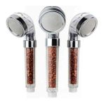 Doğal Mineralli ve Su Tasarruflu Duş Başlığı - 1 lt - 000-Siyah