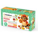 Doğal Oyun Hamuru Sevimli Patiler - Pizza Set