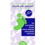 Doğal Parfümlü 6 adet Ayak Kokusu Giderici Koku Önleyici Sağlıklı Toz 120 Gün Etkili 15gr x 6 Poşet