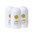 Doğal Roll-On 3'lü Set Alüminyum İçermeyen Çay Ağacı Yağı Katkılı Tüm Cilt Tipleri İçin Günlük Bakım 3 x 50ml