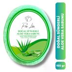 Doğal Süngerli Aloe Vera Sabunu 150 Gr - Yatıştırıcı & Nemlendirici Spa Bakımı