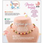 Doğal Taş Bebek Kolye - Kehribar,Yeşim,Kaplan Gözü,Ametist,Pembe Kuvars