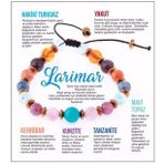 Doğal Taş Bileklik - Kehribar,Larimar,Hakiki Turkuaz,Mavi Topaz,Tanzanit,Yakut,Kunzit
