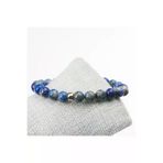 DOĞAL TAŞ CENNETİ 123ANKACEN1246 Lapis Lazuli Taşı Bileklik-8 Mm