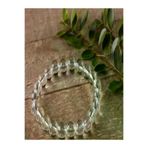 DOĞAL TAŞ CENNETİ 123ANKACEN1343 Kristal Kuvars Bileklik 8Mm (Odak,pozitif Enerji, Denge) Doğal Taş