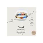 DOĞAL TAŞ CENNETİ Başak Burcu (Kadın) Doğal Taş Burç Bilekliği | Sertifikalı DTŞCNT044