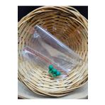 DOĞAL TAŞ DELİSİ 5 Adet Krizokol Doğal Taş Boncuk (8 Mm) (sertifikalı) 5KRZK-B