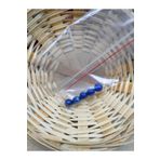 DOĞAL TAŞ DELİSİ 5 Adet Lapis Lazuli Doğal Taş Boncuk (8 Mm) (sertifikalı) 5LL-BONCUK