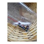DOĞAL TAŞ DELİSİ Desenli Hematit Doğal Taş Boncuk (8 Mm) (sertifikalı) DHMTT-B