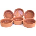 Doğal Toprak Güveç Seti (Orta Boy 6'lı Paket) FMA04135 - Kahve