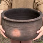 Doğal Toprak Kuzuluk Güveç Tencere 35-40 Kişilik 20 Litre 40x20 C Kahverengi
