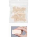 Doğal ve Kusursuz Kapatıcılık Sağlayan Waffle Mini Puff Makyaj Süngeri Çok Renkli 20 Adet