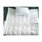 Doğal Yün Bebek Yorganı + Doğal Yün Yastık Baby Wool - 100 x 150 cm