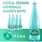 Doğal Zengin Mineralli Maden Suyu 6x1 L