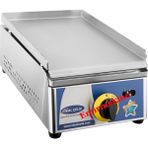 Doğalgazlı Plate Düz Izgara 30 cm Ce Belgeli - Inox