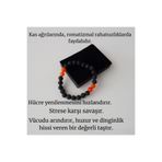 Doğaltaş Doğal Akik Taşı Lav Taşı Doğal Taş Bileklik