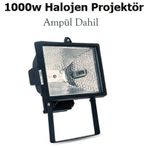 Doğan 1000 Watt Halojen Projektör Ampul Dahildir Sarı Işık