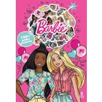 Doğan Çocuk Barbie Boyama Kitabı Çıkartma Bombası 100 + Harika Çıkartma