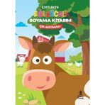 Doğan Çocuk Çiftlikte Eğlenceli Boyama Kitabım