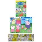 Doğan Çocuk Peppa Pig 3'lü Hediyeli Dergi Seti + Mat. Öğreten Cetvel