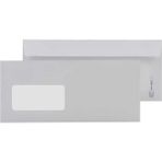 Doğan Diplomat Zarf 105 x 240 mm Beyaz 90 gr Pencereli Silikonlu 250 Adet - Zarf Boyutu