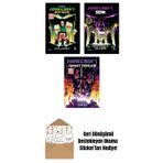 Doğan Egmont Yayıncılık Minecraft Kayıp Günlük + Son + Cennet Testleri 3 Kitap Set + Okuma Sticker'Ları