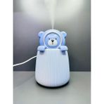 Doğan Hediyelik Ultrasonik Ofis Oda Araç Hava Nemlendirici Buhar Makinesi ve Aroma Difüzör Humidifier - Mavi