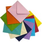 Doğan Karışık Renkli Zarf 10'lu Mini Boy 7 x 9 cm Çeşitli Renk Seçenekleriyle