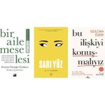 Doğan Kitap Bır Aile Meselesi + Sarı Yüz + Bu İlişkiyi Konuşmalıyız 3 Kitap Ciltsiz Türkçe
