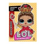 Doğan Kitap L.O.L. Surprıse! - Crown Queen - Çıkartmalı Boyama Kitabı