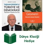 Doğan Kitap Tarhan Erdem’le Türkiye ve Demokrasi Tarihimiz Üzerine Notlar + Geometri + Dünya Klasiği Hediye - Hayır