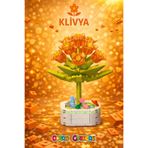 Doğan Oyuncak Dünyası Mikro Blok Kristal Klivya Çiçek Lego - Lego Setleri Mini Lego - Çiçek Lego - Blossom Çiçek Lego
