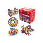 Doğan Oyuncak Dünyası Original Magical Magnet 100 Parça - Orjinal Büyülü Mıknatıs - Mıknatıs Lego - Manyetik Lego Seti