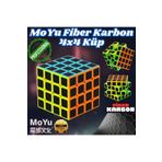 Doğan Oyuncak Dünyası Orijinal MoYu Fiber Karbon 4x4 Küp - Moyu Speed Cube - Moyu Fiber Karbon 4x4 Zeka Küpü - Zeka Küpü -
